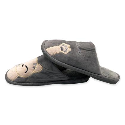Imagem de Pantufa Chinelo para Dormir Gatinho com 4 Cores e 3 Tamanhos