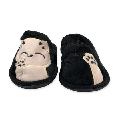 Imagem de Pantufa Chinelo para Dormir Gatinho com 4 Cores e 3 Tamanhos
