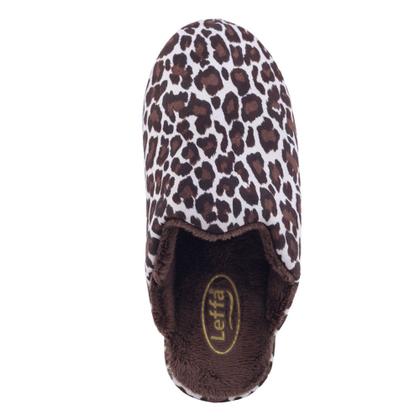Imagem de Pantufa Fem Leffa 597 Jaguar animal print inverno frio pelos