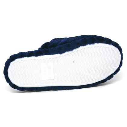 Imagem de Pantufa Feminina Adulta Gasf Felpuda Azul