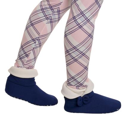 Imagem de Pantufa feminina botinha canelado victory