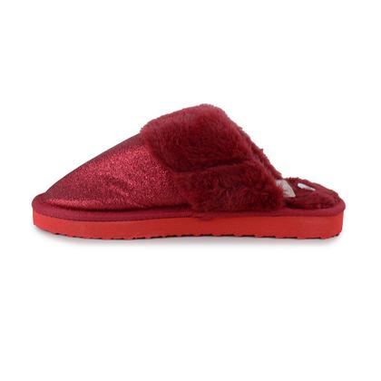 Imagem de Pantufa Feminina Europa Chinelo Home Office Vermelha - 929
