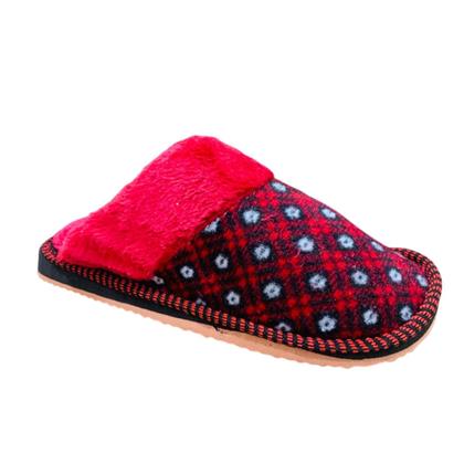 Imagem de Pantufa Feminina Fechada Pelúcia Antiderrapante