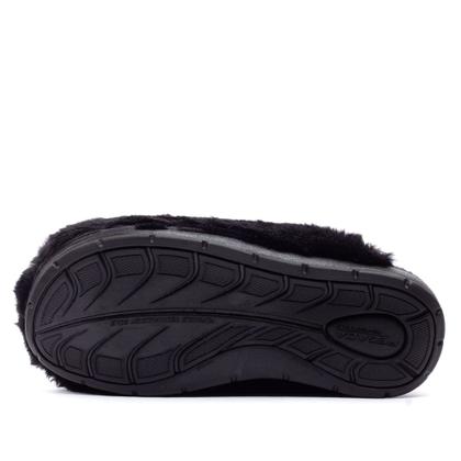 Imagem de Pantufa Feminina Pegada Peluciada Preto