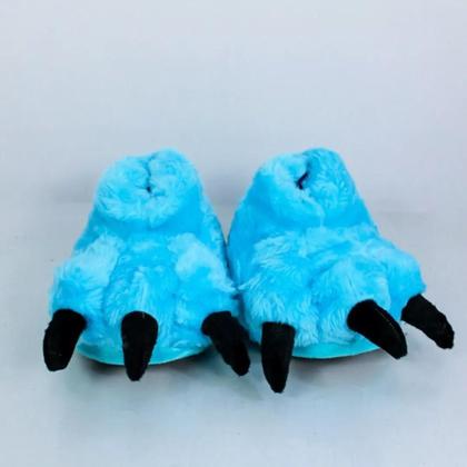 Imagem de Pantufa Garra Monstros Sa Super Promo Oferta Azul Rg