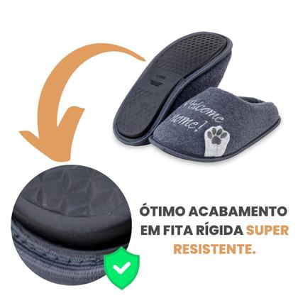 Imagem de Pantufa Gatinho Feliz Adulta e Infantil Chinelo de Quarto Super Fofinho e Resistente do 27 até 46