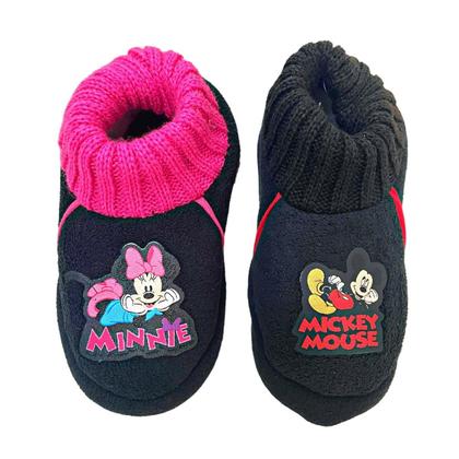Imagem de Pantufa Infantil Bebê Estampa Disney Mickey Minnie Original