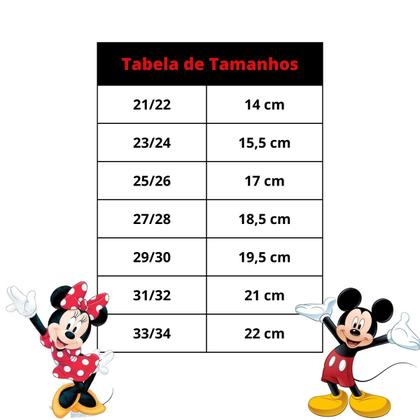 Imagem de Pantufa Infantil Bebê Estampa Disney Mickey Minnie Original