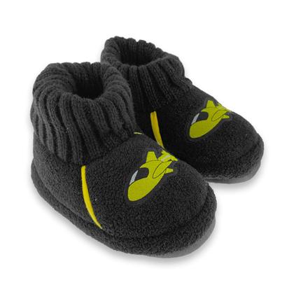 Imagem de Pantufa Infantil com solado N 25/26 Preto