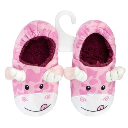 Imagem de Pantufa Infantil Menina Play Vaquinha Pimpolho