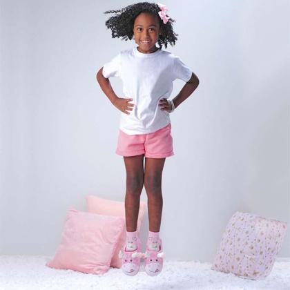 Imagem de Pantufa Infantil Menina Play Vaquinha Pimpolho