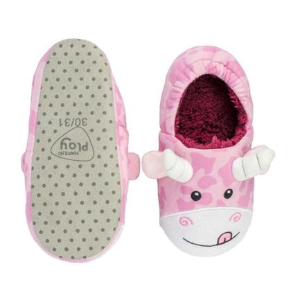 Imagem de Pantufa Infantil Menina Play Vaquinha Pimpolho