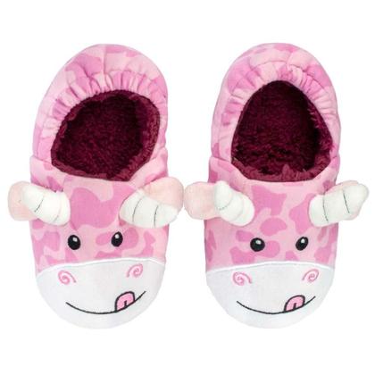 Imagem de Pantufa Infantil Menina Play Vaquinha Pimpolho