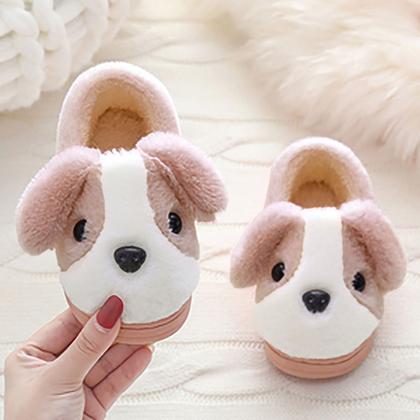 Imagem de Pantufa Infantil Meninos Antiderrapante Cachorrinho 20 Ao 38