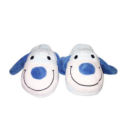 Imagem de Pantufa infantil pelúcia bichinhos cachorro antiderrapante menina/menino