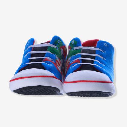 Imagem de Pantufa Infantil Star Super Heróis Avengers Sola de Borracha