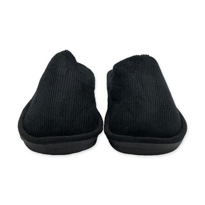 Imagem de Pantufa Masculina Lisa Preta 42/43