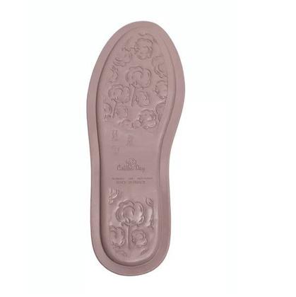 Imagem de Pantufa Mule Preta com Estampa de Oncinha Cotton Ref.10001