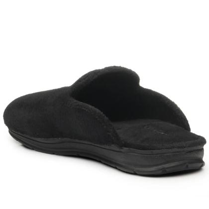 Imagem de Pantufa Pegada Unissex em Tecido atoalhado preto 166001-03