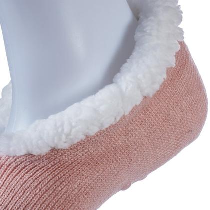 Imagem de Pantufa Sapatilha com Sherpa Antiderrapante