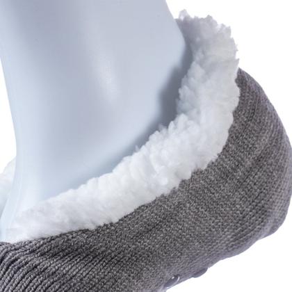 Imagem de Pantufa Sapatilha com Sherpa Antiderrapante