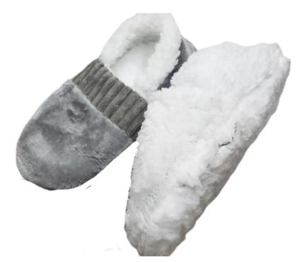 Imagem de Pantufa sapato forrada Lisa Feminina Masculina Super Quente