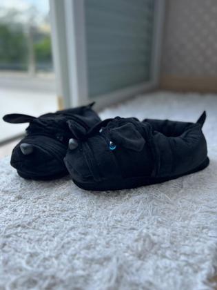 Imagem de Pantufas 3D adulto e infantil cachorros fofinhos personagem 3D