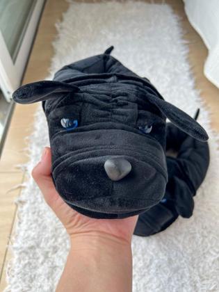 Imagem de Pantufas 3D adulto e infantil cachorros fofinhos personagem 3D