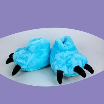 Imagem de Pantufas Garra Sullivan E Cabeça Sulley Kit C/2 Monstros Sa