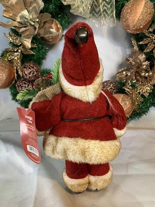 Imagem de Papai Noel Enfeite Decoração Natal Boneco 25cm