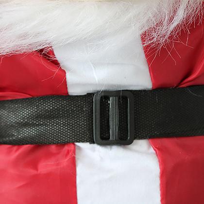 Imagem de Papai Noel Grande Subindo As Escadas Enfeite Decoração De Natal