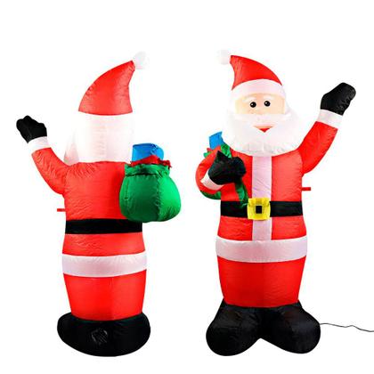 Imagem de Papai Noel Inflável 1,30m Ar Livre Bivolt