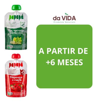 Imagem de Papapa kit 6un  1 sabor  papinha organica 100g
