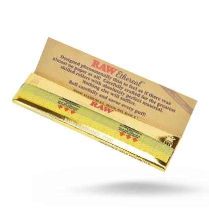 Imagem de Papéis de Rolha RAW Ethereal King Size - Pacote com 5 (160 Folhas)