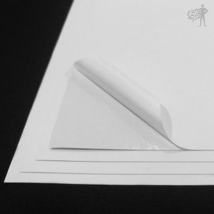 Imagem de Papel Adesivo Branco Fosco A4 250 Folhas