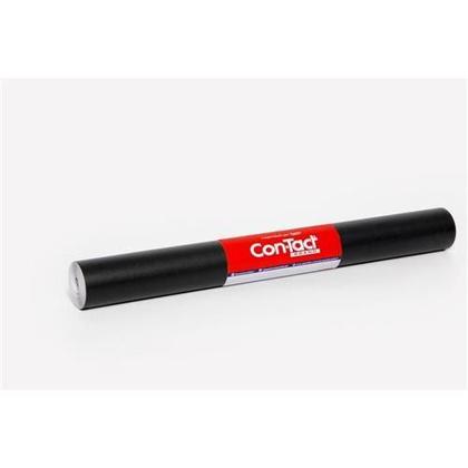 Imagem de Papel Adesivo Contact Preto Fosco Opaco Lavável 45 Cm X 10 Mts
