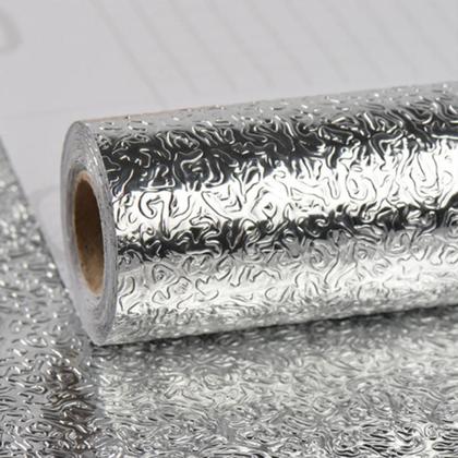 Imagem de Papel Adesivo Lavável Forro de Fogão repele óleo água
