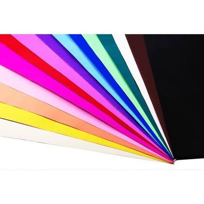 Imagem de Papel Cartolina Dupla Face Color SET 48X66CM Vermelho Pacote com 20