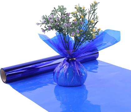 Imagem de Papel Celofane Azul 85x70 50 Folhas