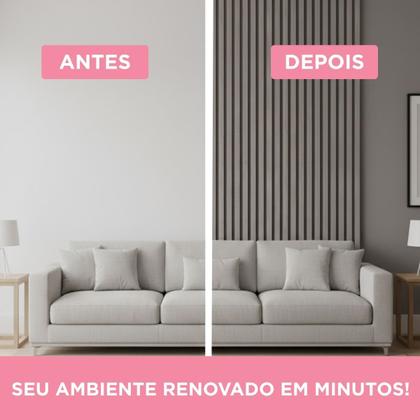 Imagem de Papel De Parede 3D Adesivo Autocolante 10m X 45cm Lavável Decorativo Vinil
