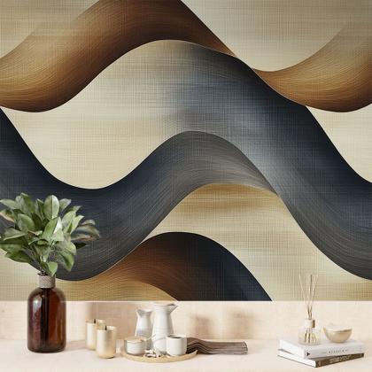 Imagem de Papel De Parede Adesivo Abstrato Autocolante Premium Abstract