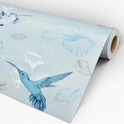 Imagem de Papel de Parede Adesivo Animal Beija-Flor - 035