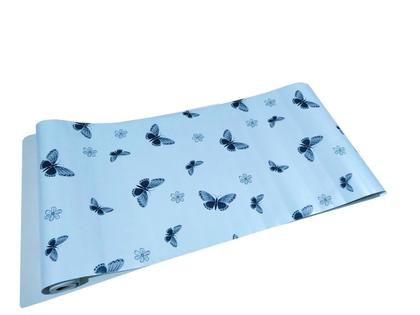 Imagem de Papel De Parede Adesivo Autocolante Bando De Borboletas 45 Cm x 10 Mts