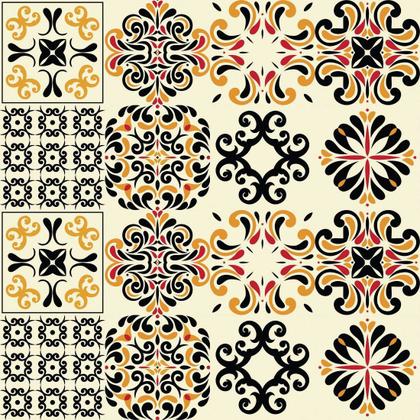 Imagem de Papel de Parede Adesivo Azulejo Português N018109