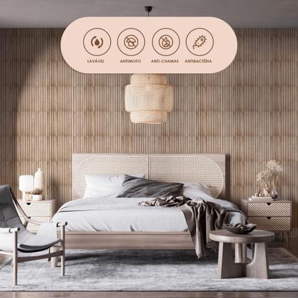 Imagem de Papel de Parede Adesivo Bicho Preguiça Arco íris Colorido Azul Amarelo Infantil Menino Bebê Quarto      