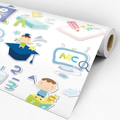 Imagem de Papel de Parede Adesivo Infantil Escola - 014