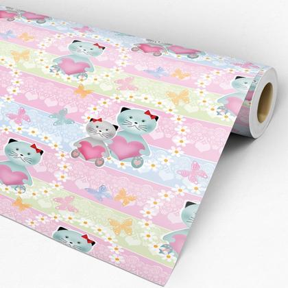 Imagem de Papel de Parede Adesivo Infantil Ursinhos - 085