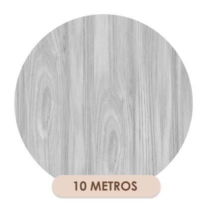 Imagem de Papel De Parede Adesivo Lavável Madeira Acinzentado Sala Quarto