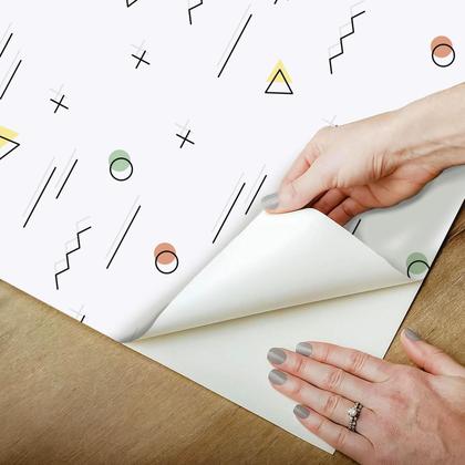 Imagem de Papel De Parede Adesivo Lavável sala Cinza Gesso 3D Efeito Visual Moderno