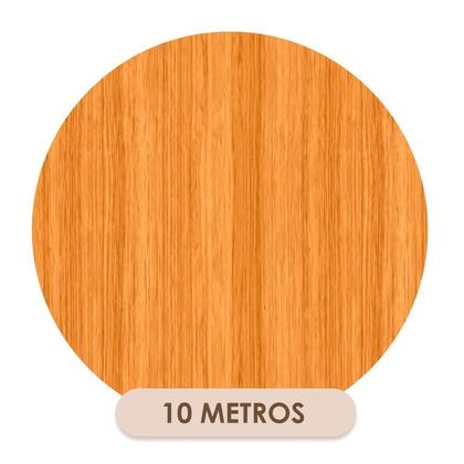 Imagem de Papel De Parede Adesivo Lavável Sala Efeito Madeira Natural Liso